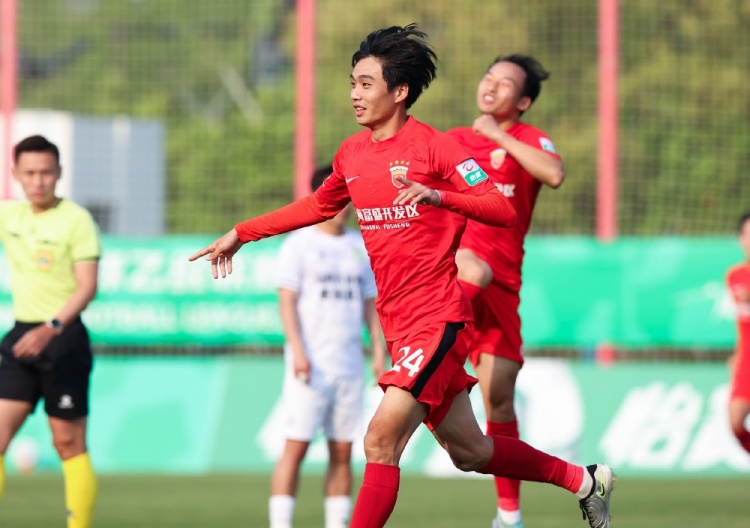 王逸伟李瑞龙破门 海港富盛经开2-1胜长春喜都